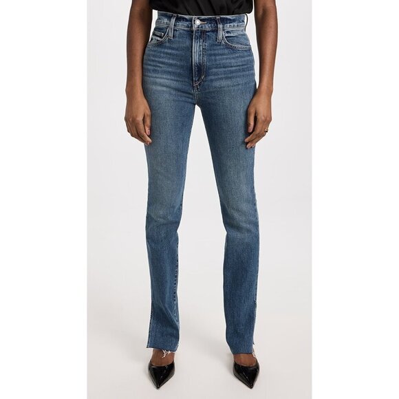 💕FAVORITE DAUGHTER💕 Valentina Super High Rise Tower Jean Medium Indigo 29 NWT - Picture 2 of 16